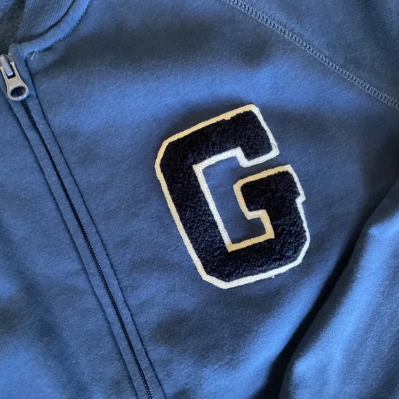 GAP boys collegiate zipped fleece jacket - BNWOT - size XXL (14-16) - Picture 2 of 3